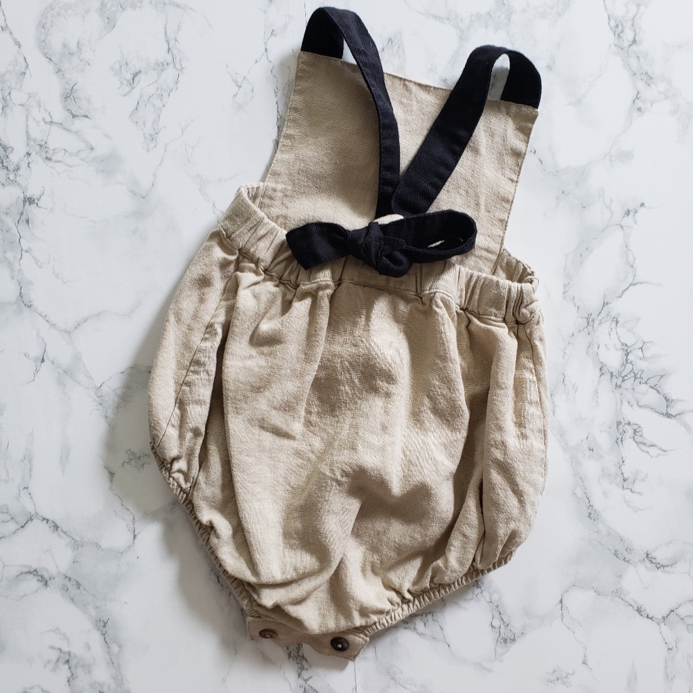 POPELIN Spain Sailor Stripe Romper Playsuit Baby - Picture 4 of 8
